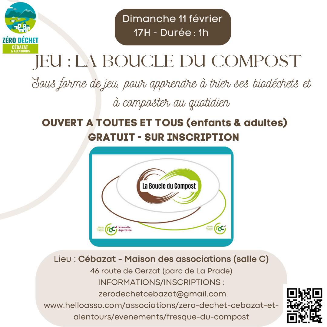 Affiche boucle du compost